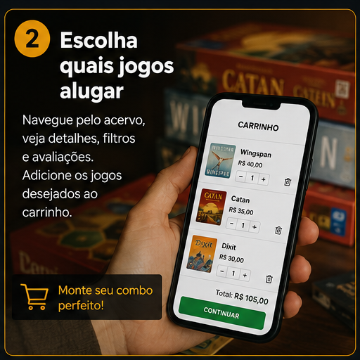 Escolha seus jogos